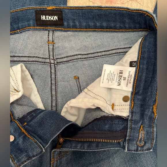 Hudson Natalie Super Skinny Mid-rise Jeans - Picture 6 of 8